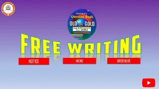 Memo, Notice & Brochure | Free Writing | BBS 1 Year | Grade 12|