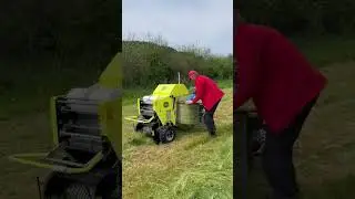 MountainPress in Action: Perfect Hay Bales in Under 1 Minute! 🚜🌾