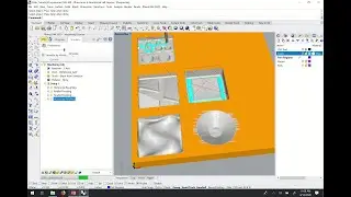 3-Axis RhinoCAM - v.6 Surface Regions and Profiling (cut outs)