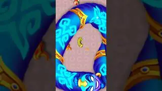 Worms zone io 🐍 #wormszone #shortsviral #shortsfeed