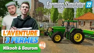 LES 3 FERMES S3 - Ferme de Nikooh & Baurom - On donne tout pour les d&eacute;fis ! Live #4