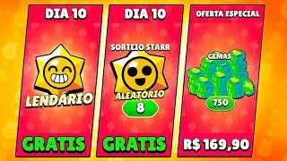PRESENTES GR&Aacute;TIS PARA TODOS! DROP LEND&Aacute;RIO, EVENTO LUNAR, PROMO&Ccedil;&Otilde;ES + PIZZA PLANET, BRAWL STARS