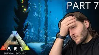 Исследую водную пещеру!! Я чуть не потерял всё... [Ковчег, часть 7]