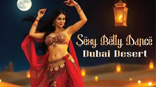 🔥 Belly Dance in Dubai Desert | Sexy Arabian Girl Dance | AI Music Video 2025