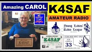 Amazing Carol Fraley Laferty K4SAF - U.S.A. |  Amateur Radio Y.L.R.L.