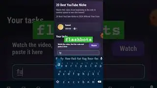 #15 August Code,(20 Best Youtube Niche Tabswap) #tapswap daily video code#Tapswap daily mission.