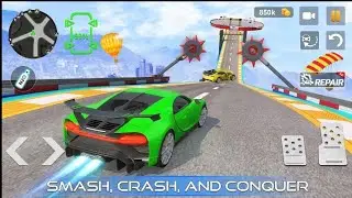 Mega Ramp Car Stunts Racing Impossible Tracks 3D #3 - Android Gameplay