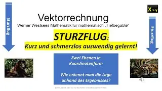 Lage Ebene zu Ebene, beide in Koordinatenform; Zuordnung