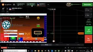 ROBOT 98% IQ OPTION 4x1 EURUSD OTC $10 000 11 08 2018