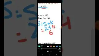Problem #10:-- Find the sum of even numbers..2+4+6+8....100.. Chapter #1