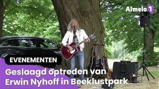 Succesvol optreden van Erwin Nyhoff in Beeklustpark