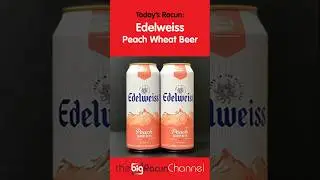 Edelweiss Peach Wheat Beer Sweet Fruity Refreshing #Heineken #Malaysia #Shorts #TheBIGracunChannel