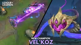 Предварительный обзор нового чемпиона VEL'KOZ | Wild Rift