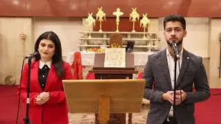 ترانيم صوم الباعوث ( بصبيون حوطينو-ابكي ابكي - ثقلت حمولي ) ترنيم: اندراوس سعد & سارة هيمان