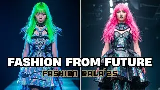 Cyberpunk Fashion Show 2025 | Futuristic Dresses That Defy Reality