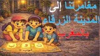 Learn Arabic Letters| Story: Sarah, Maryam & Omar in Morocco | قصة ومغامرة لتعلّم الحروف العربية