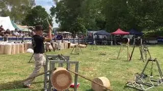 Метание ножей и топоров Helensville A&P Show, knife and axe throwing 2021
