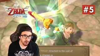 The Silent Realm & A WHIP! The Legend of Zelda: Skyward Sword [HD] - Blind Live Playthrough - Part 5