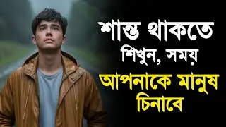 শান্ত থাকুন। Heart touching Quotes in Bangla | motivational video | bani | ukti | sad Quotes