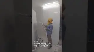 powder coating plant for Almari any job coating oven plant manufacturing call. 94921 77263