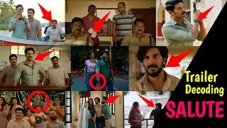 Salute Movie Trailer Decoding | Hidden Details | Dulquer Salmaan | Roshan Andrews | Bobby & Sunjay