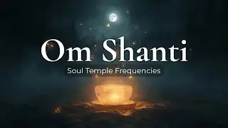 Om Shanti Handpan Meditation &bull; 528 Hz Sound Temple &bull; Deep Calm & Sacred Stillness