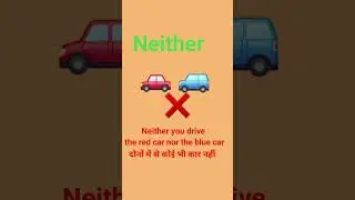 difference among either, neither, any ,none