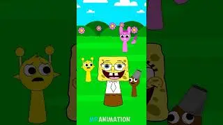 NEW Colour Match Puzzle Challenge Labubu, Spongebob Sprunki Animation #sprunki