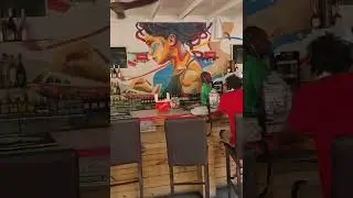 Spotted! Taj Francis Street Art at Kaya Herb House #shorts