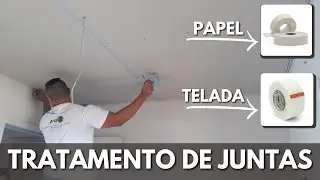 QUAL A MELHOR FITA PARA USAR NAS EMENDAS DO DRYWALL TELADA OU PAPEL