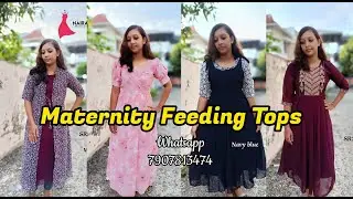 Trending Model Feeding Tops | Maternity Kurtis | New Model Feeding Dress | Online Kurtis | Naira