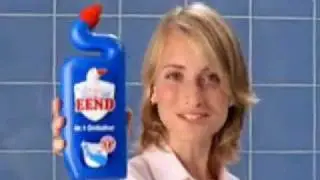 Reclame WC-Eend ontkalker Nederland
