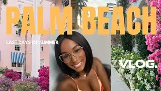 Last Palm Beach Summer VLOG! Lunch at Hive & The Society of the Four Arts