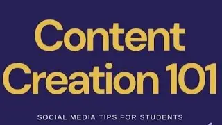 Comm320: Content Creation 101 E-Book