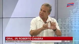 Exministro de defensa, Gral. Roberto Chiabra: 