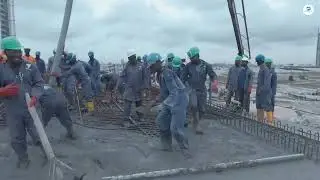 Eko Atlantic City:  Bridge Casting
