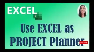 How to create Project Planner using EXCEL || Project Planner || MS EXCEL Tutorial