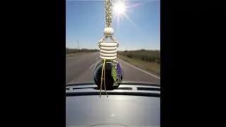 How We Make Handmade Decorated Car Fresheners with Charm ✨ (5 Scents Available)
