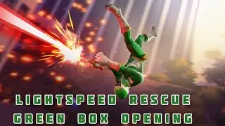 Распаковка зеленой коробки Power Rangers Legacy Wars Lightspeed Rescue