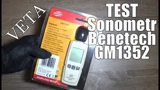Sonometr Benetech GM1352 TEST [VETA]