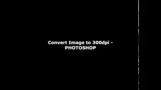 Using Photoshop To Change Image DPI