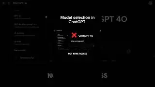 Model Selection in ChatGPT | Choose the Right AI Model