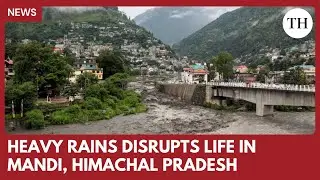 Heavy rains and severe waterlogging disrupts life in Mandi, Himachal Pradesh