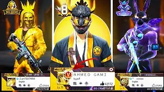 Top 1 Bunny Bundle VS Prime Level 8 Free Fire ID 😱 - Garena Free Fire