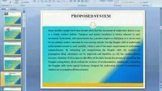 IEEE 2013 DOTNET FULL DOCUMENT  Mobi Sync Efficient Time Synchronization for Mobile Underwater Senso
