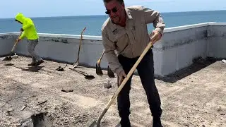 7 Story Condominium Flat Roof Repair in Venice, FL