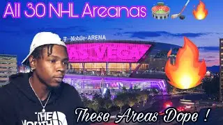 NBA FAN REACTS TO ALL 30 NHL ARENAS | REACTION VIDEO | DOPE ARENAS AND STADIUMS |