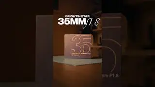 BEST FOCAL LENGTH EVER?! | BRIGHTIN STAR 35mm 1.8 #asmrunboxing #unboxing #cameralens