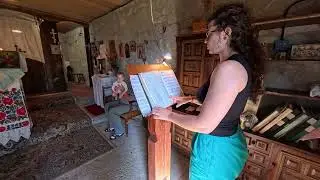 Celebració de la Divina Litúrgia per la festa de la Dormició de la Mare de Déu a Estana. 15.08.2025