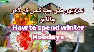 How to spend holidays | how to spend winter routine| daily routine vlog 